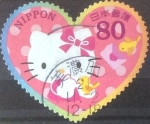 Stamps Japan -  Scott#3145b intercambio, 0,90 usd, 80 yen 2009