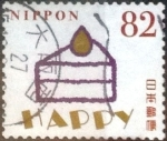 Stamps Japan -  Scott#3924j intercambio, 1,10 usd, 82 yen 2015