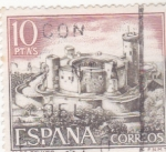 Stamps Spain -  CASTILLO DE BELLVER (31)