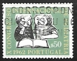 Stamps : Europe : Portugal :  Congreso Internacional de Pediatria