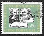 Stamps Portugal -  Congreso Internacional de Pediatria