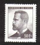 Stamps Chile -  German Riesco (1854-1916)