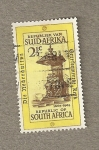 Stamps Africa - South Africa -  Pedestal