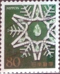 Stamps Japan -  Scott#3617b intercambio, 1,25 usd, 80 yen 2013