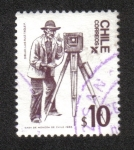 Stamps Chile -  Fotógrafo Callejero