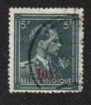 Stamps Belgium -  Rey Leopoldo III con 'V'
