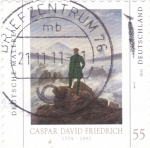 Stamps Germany -  PINTURA DE CASPAR DAVID