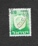 Sellos de Asia - Israel -  281 - Escudo