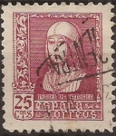 Sellos del Mundo : Europa : Espaa : Isabel la Católica  1938  25 cents