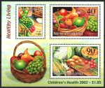 Stamps New Zealand -  VIDA  SALUDABLE