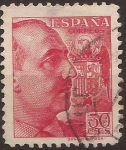Stamps Spain -  General Franco 1939 30 cents