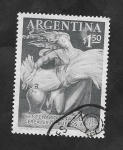 Stamps Argentina -  544 - Centº de la Bolsa de Cereales de Buenos Aires