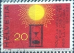 Stamps Switzerland -  Scott#484 intercambio, 0,20 usd, 20 cents. 1967