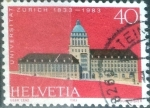 Stamps Switzerland -  Scott#734 intercambio, 0,30 usd, 40 cents. 1983