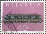 Stamps Switzerland -  Scott#709 intercambio, 0,30 usd, 40 cents. 1982