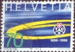 Stamps Switzerland -  Scott#966 intercambio, 0,50 usd, 70 cents. 1996