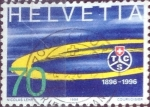 Stamps Switzerland -  Scott#966 intercambio, 0,50 usd, 70 cents. 1996