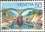 Stamps Switzerland -  Scott#893 intercambio, 0,25 usd, 50 cents. 1991