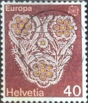 Sellos de Europa - Suiza -  Scott#614 intercambio, 0,25 usd, 40 cents. 1976