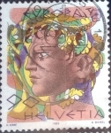 Stamps Switzerland -  Scott#778 intercambio, 1,25 usd, 90 cents. 1986