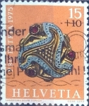 Sellos de Europa - Suiza -  Scott#B430 intercambio, 0,20 usd, 15+10 cents. 1975