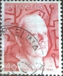 Stamps Switzerland -  Scott#668 intercambio, 0,30 usd, 40 cents. 1979