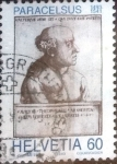 Stamps Switzerland -  Scott#928 intercambio, 0,35 usd, 60 cents. 1993