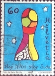 Stamps Switzerland -  Scott#949 intercambio, 0,35 usd, 60 cents. 1994