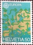 Sellos de Europa - Suiza -  Scott#822 intercambio, 0,40 usd, 50 cents. 1988