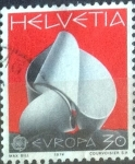 Stamps Switzerland -  Scott#594 intercambio, 0,20 usd, 30 cents. 1974