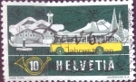 Stamps Switzerland -  Scott#345 intercambio, 0,20 usd, 10 cents. 1953