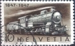 Stamps Switzerland -  Scott#309 intercambio, 0,50 usd, 10 cents. 1947
