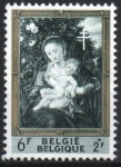 Stamps Belgium -  MADONNA  DEL  NO  ME  OLVIDES,  PINTURA  DE  PETER  PAUL  RUBENS.