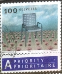 Stamps Switzerland -  Scott#1170 intercambio, 0,30 usd, 100 cents. 2004