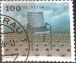 Stamps Switzerland -  Scott#1170 intercambio, 0,30 usd, 100 cents. 2004