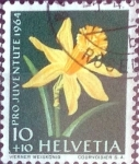Stamps Switzerland -  Scott#B340 intercambio, 0,20 usd, 10+10 cents. 1964