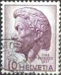 Sellos de Europa - Suiza -  Scott#306 intercambio, 0,20 usd, 10 cents. 1946