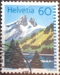 Stamps Switzerland -  Scott#905 intercambio, 0,25 usd, 60 cents. 1993