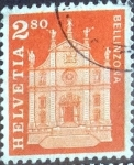 Sellos de Europa - Suiza -  Scott#399B intercambio, 0,40 usd, 280 cents. 1963