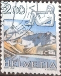 Sellos de Europa - Suiza -  Scott#725 intercambio, 0,30 usd, 200 cents. 1983