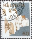Stamps Switzerland -  Scott#566 intercambio, 0,25 usd, 60 cents. 1973