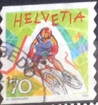 Sellos de Europa - Suiza -  Scott#1032 intercambio, 0,50 usd, 70 cents. 1998