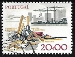 Sellos de Europa - Portugal -  Industria de la Construcción