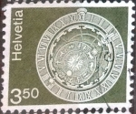 Stamps Switzerland -  Scott#579 intercambio, 1,25 usd, 350 cents. 1980