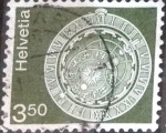 Stamps Switzerland -  Scott#579 intercambio, 1,25 usd, 350 cents. 1980
