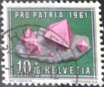 Stamps Switzerland -  Scott#B304 intercambio, 0,35 usd, 10+10 cents. 1961