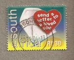 Stamps Africa - South Africa -  Enviar una carta a un ser querido