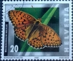 Stamps Switzerland -  Scott#1127 m4b intercambio, 0,20 usd, 20 cents. 2002