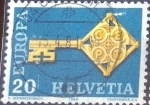 Sellos de Europa - Suiza -  Scott#488 intercambio, 0,20 usd, 20 cents. 1968
