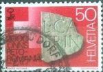 Stamps Switzerland -  Scott#752 intercambio, 0,25 usd, 50 cents. 1985